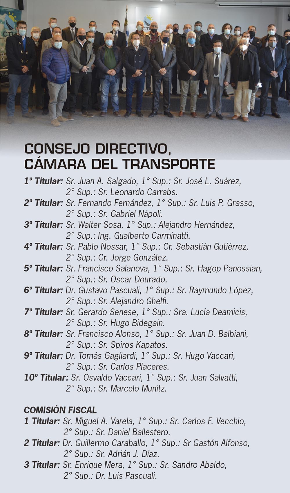 CAMARA TRANSPORTE