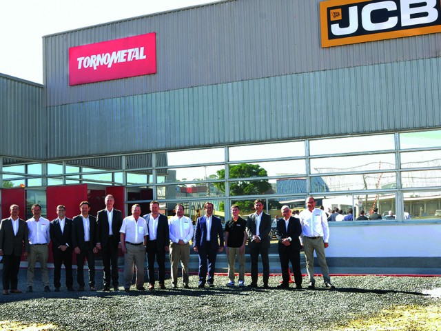 CEO Global y Director Ejecutivo de JCB de visita en Tornometal