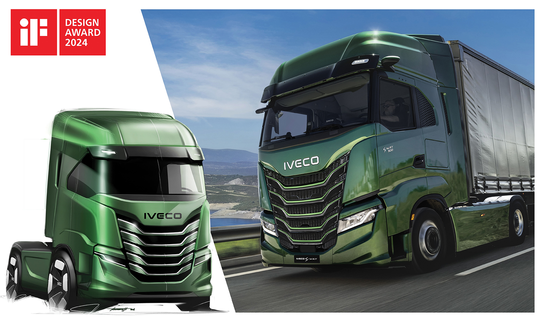 IVECO S-Way gana el codiciado premio iF DESIGN AWARD 2024