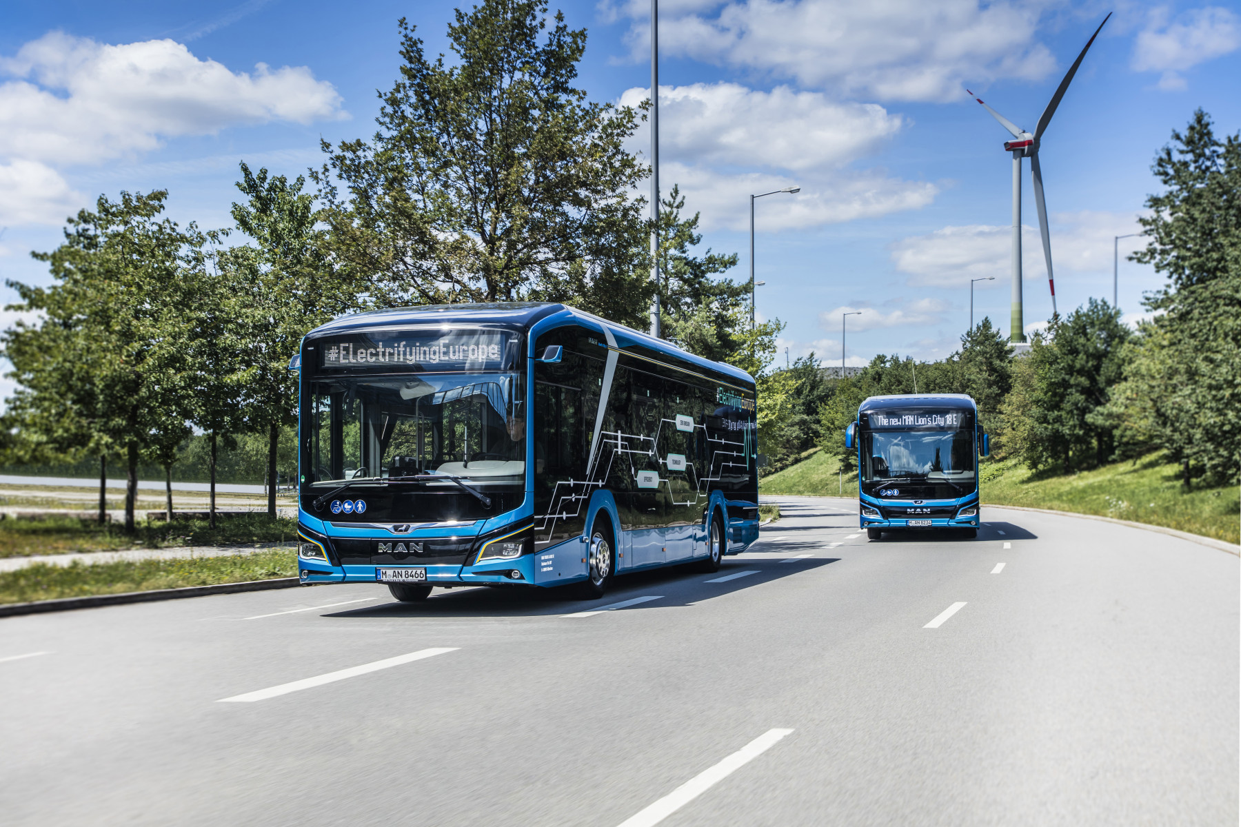 Eléctrico hasta la cima: MAN es líder del mercado de eBuses en Europa