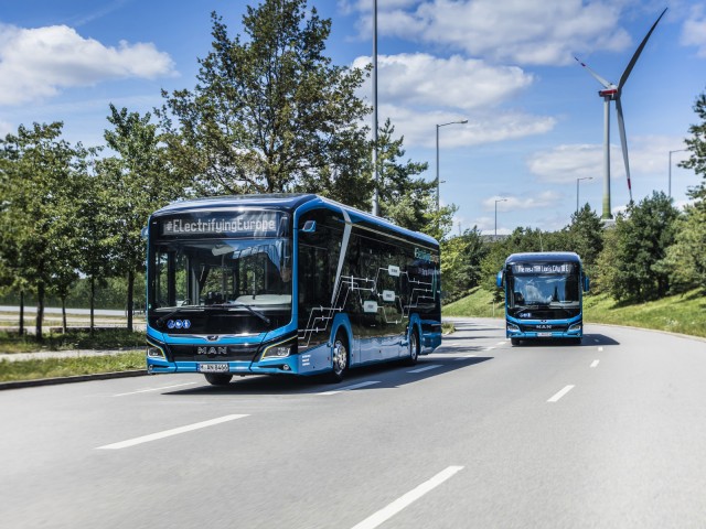 Eléctrico hasta la cima: MAN es líder del mercado de eBuses en Europa