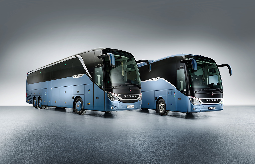 Rostro entre la multitud: próxima generación de autocares Setra ComfortClass y TopClass