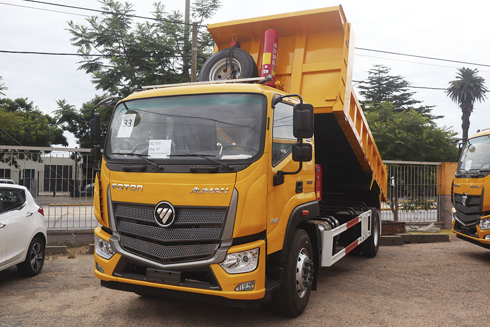 FOTON VOLCADORA 6m3: El camión multiuso mejor valorado del mercado uruguayo