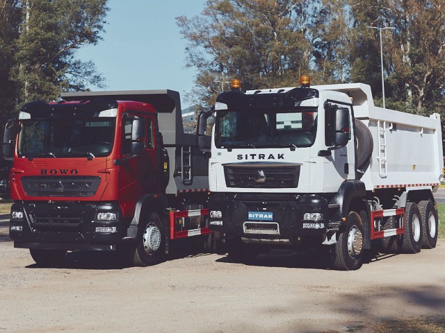 La solución completa: Sitrak C7H 430 HP con volcadora de 15m3 y 20m3