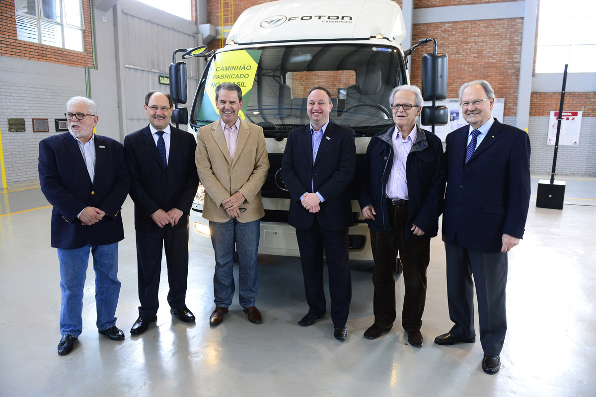 Foton presentó el primer camión fabricado en Agrale