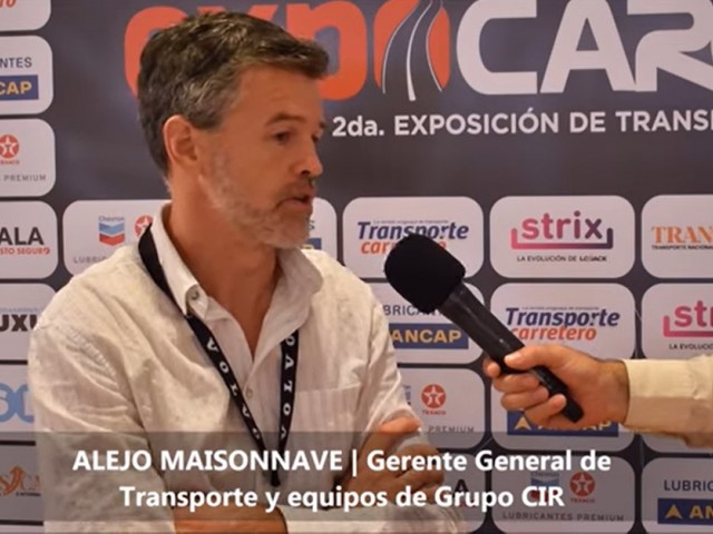 ALEJO MAISONNAVE, Gerente General de Transporte y equipos de Grupo CIR