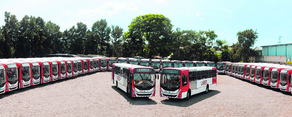 Autobuses Volkswagen son destaque en América Central