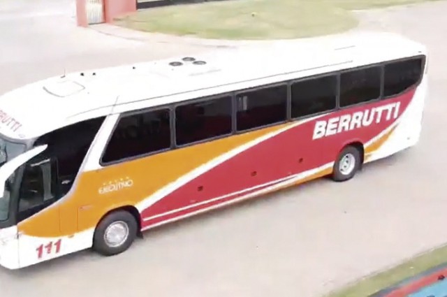 Nuevos buses Marcopolo en Uruguay: empresa BERRUTI