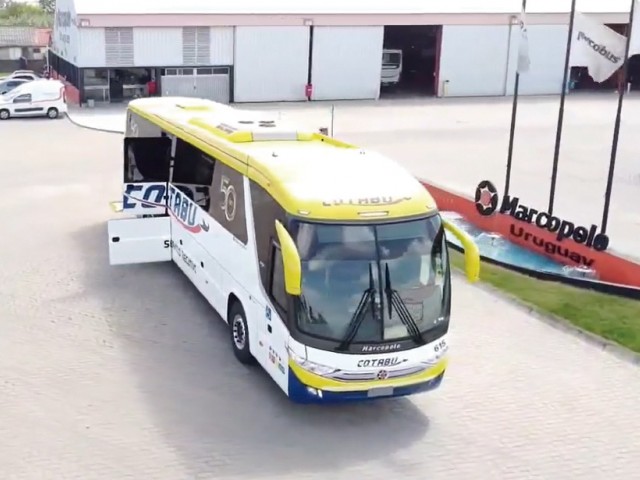 Nuevos buses Marcopolo en Uruguay: empresa COTABU