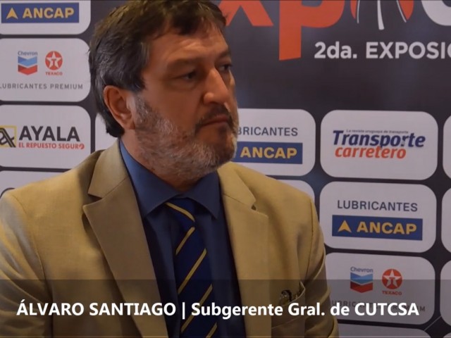 Álvaro Santiago | Subgerente Gral. de CUTCSA