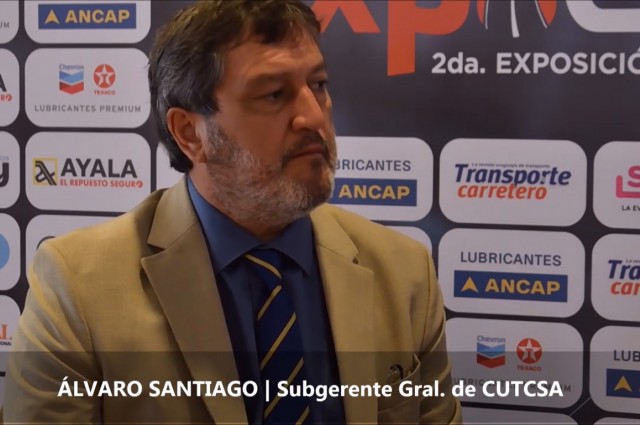 Álvaro Santiago | Subgerente Gral. de CUTCSA