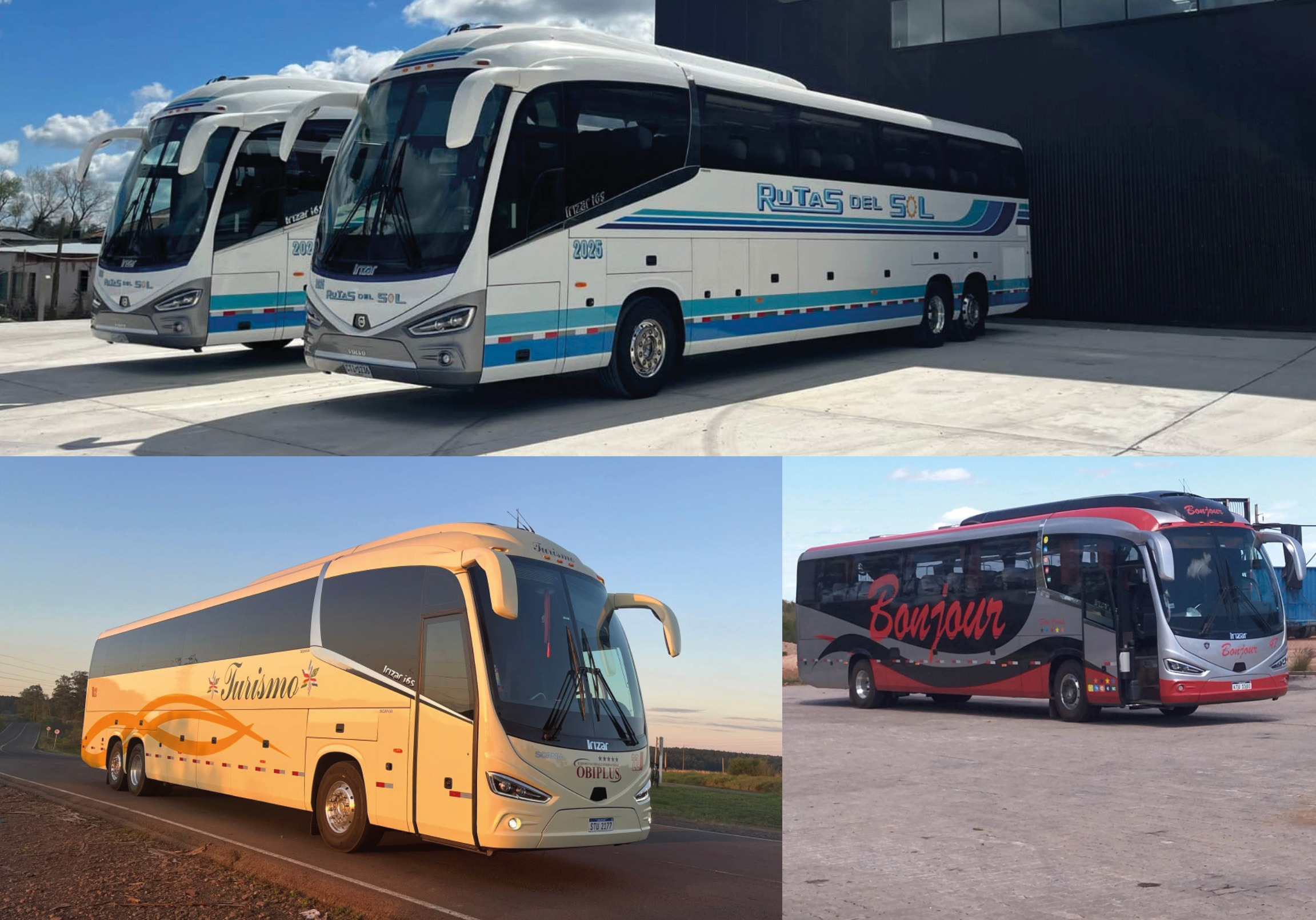 Novedades de Irizar en Uruguay