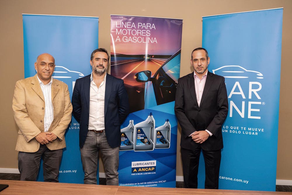 Car One firma alianza estratégica con Lubricantes ANCAP