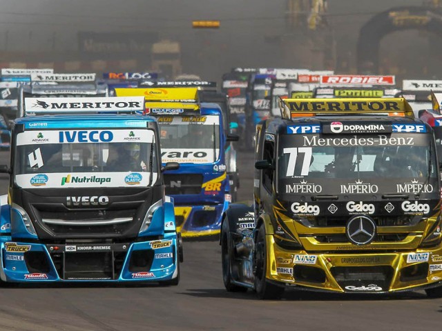 Frente a 34.000 personas, Beto Monteiro domina el circuito de Rivera y gana la Tercera Copa Truck