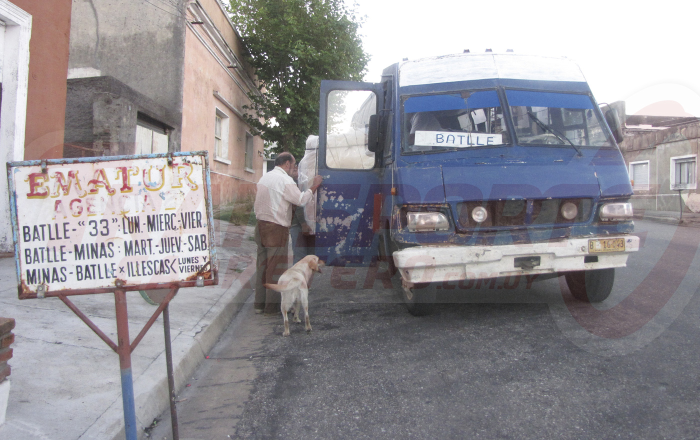 Servicio Treinta y Tres - Batlle y Ordóñez: “Acá uno va a buscar a quien no quedó de venir”