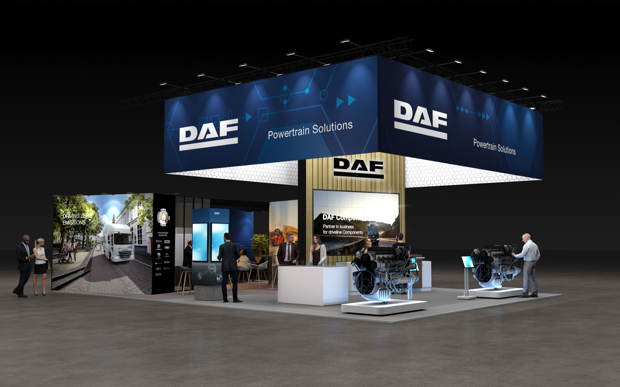  Busworld 2023 de Bruselas: DAF Components presenta nuevas cadenas cinemáticas para autocares y autobuses