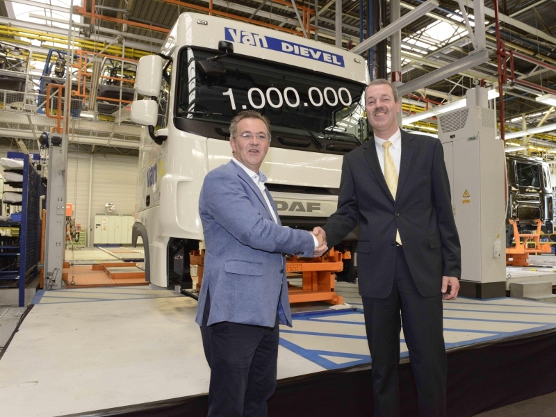 DAF fabrica su cabina 1.000.000 en 48 años