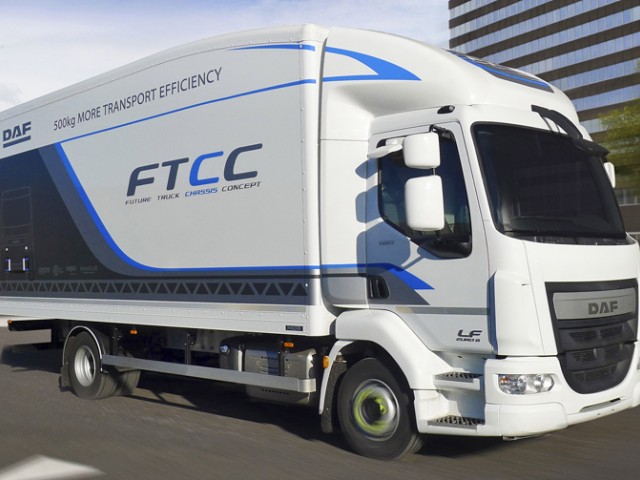 DAF presenta el nuevo Future Truck Chassis Concept (FTCC)