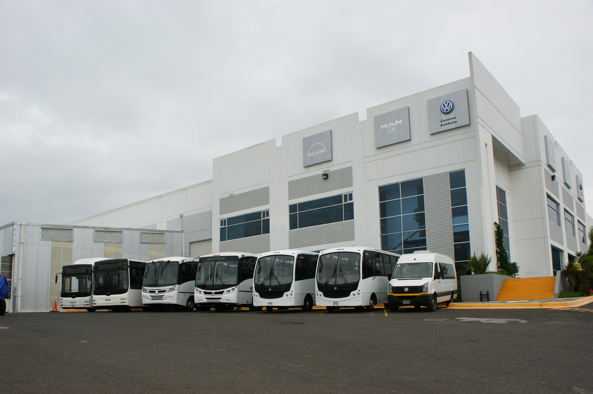 MAN Latin America en México expone su línea de autobuses en Expo Foro