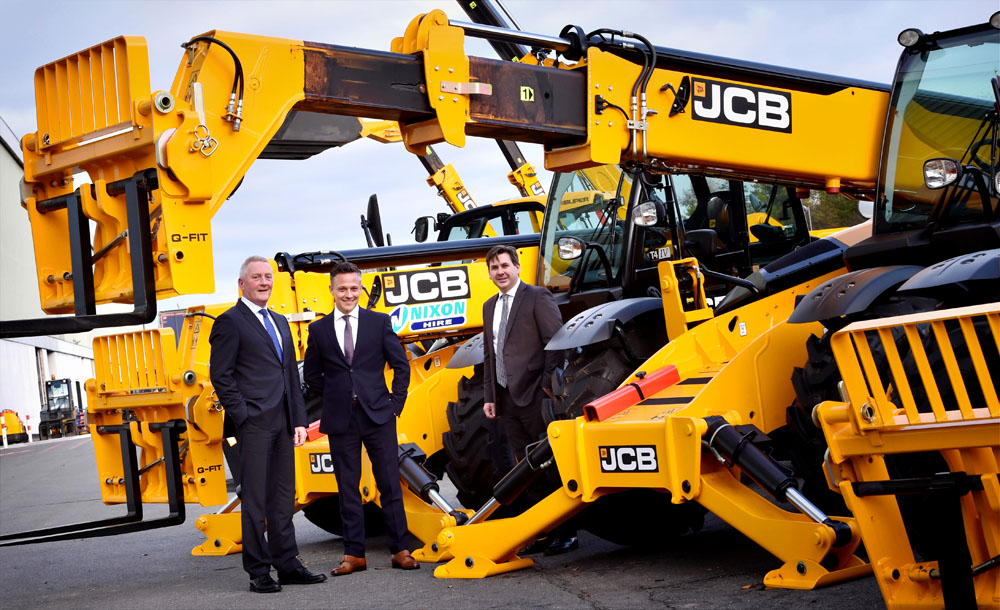 JCB celebra sus 40 años de producción de Manipuladores Telescópicos con una orden masiva