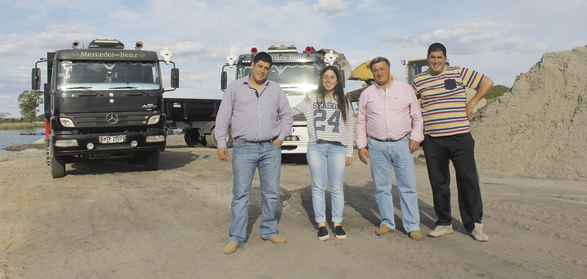 Transporte Los Mellizos: En las barracas y obras