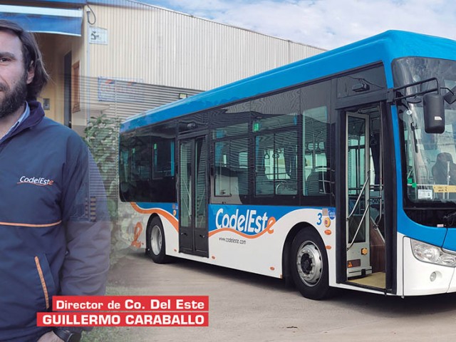 INFORME NUEVA MOVILIDAD: COMPAÑÍA DEL ESTE - Guillermo Caraballo, Director: “La idea es seguir apostando a buses eléctricos”