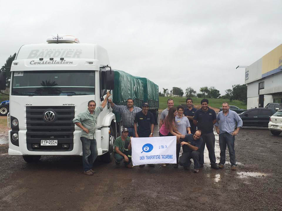 Tacuarembó junto a Dolores: camión cargado con donaciones arriba a destino