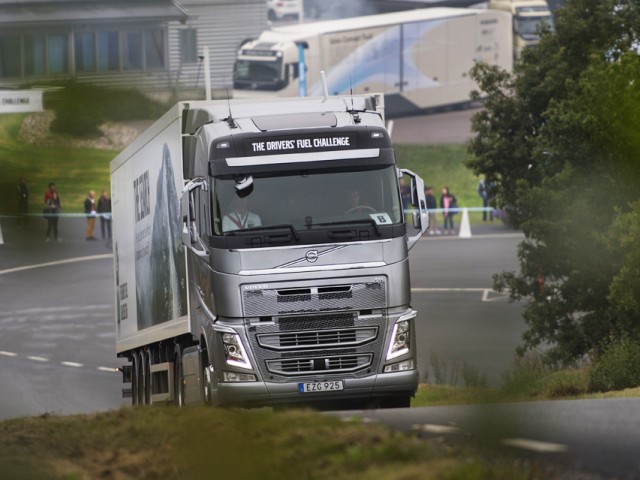 El Drivers’ Fuel Challenge de Volvo puso a prueba a los conductores de camión más eficientes