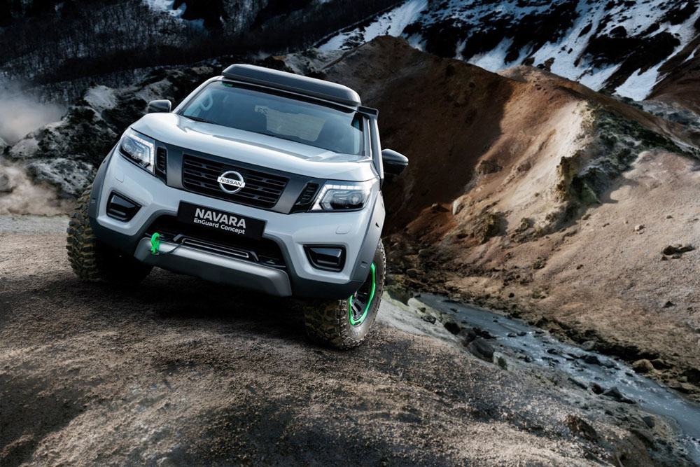 Nissan Navara Enguard, la pick up eléctrica de rescate que cautivará en el Salón del Automóvil