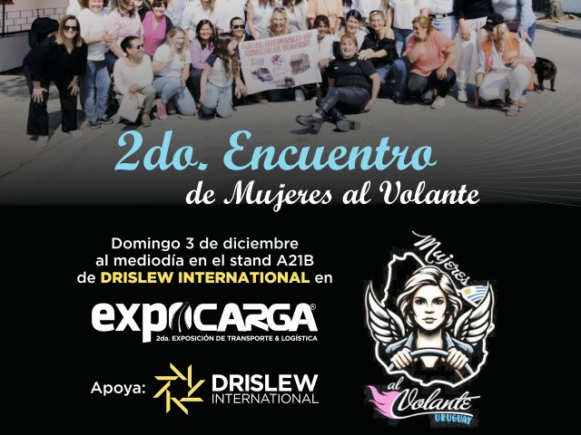 Drislew apoyará el segundo encuentro de Mujeres al volante que se desarrollará en EXPOCARGA