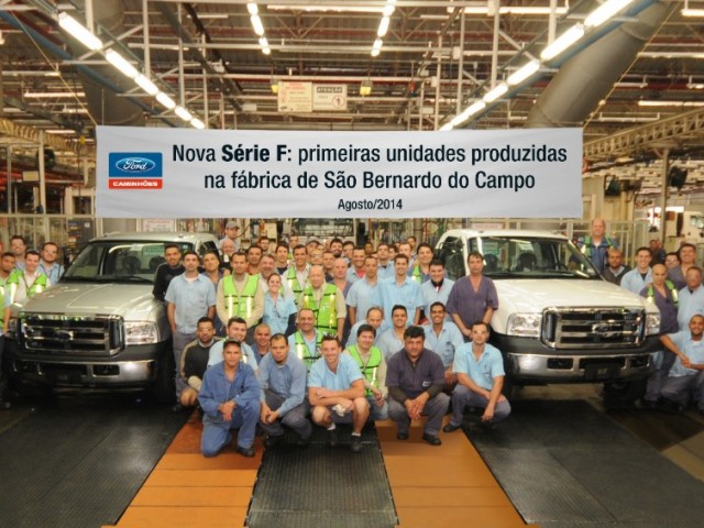 Ford inicia en Brasil la producción de la nueva Serie F