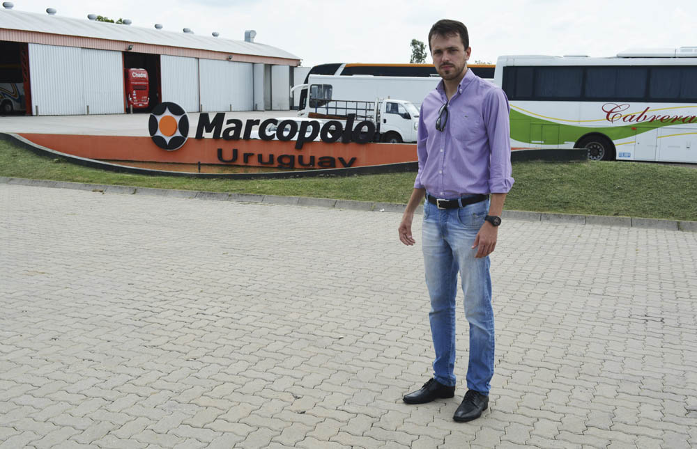 Felipe Mocelin, Gte. Comercial de Dloner S.A. (Marcopolo Uruguay): “Vender y Estar”