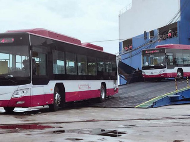 Los autobuses FOTON AUV rompen el récord del mayor volumen de exportación de autobuses al Sudeste Asiático