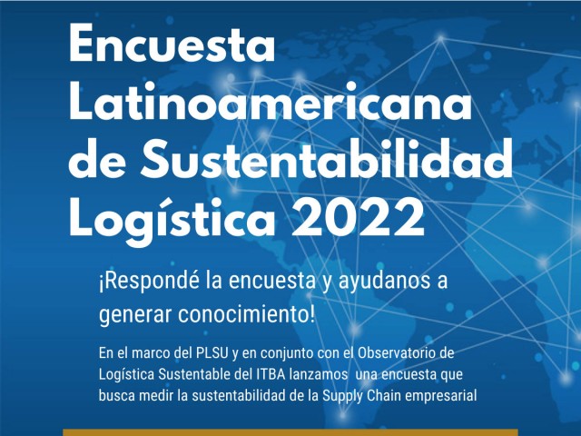 Participá! Encuesta Latinoamericana de Sustentabilidad Logística 2022