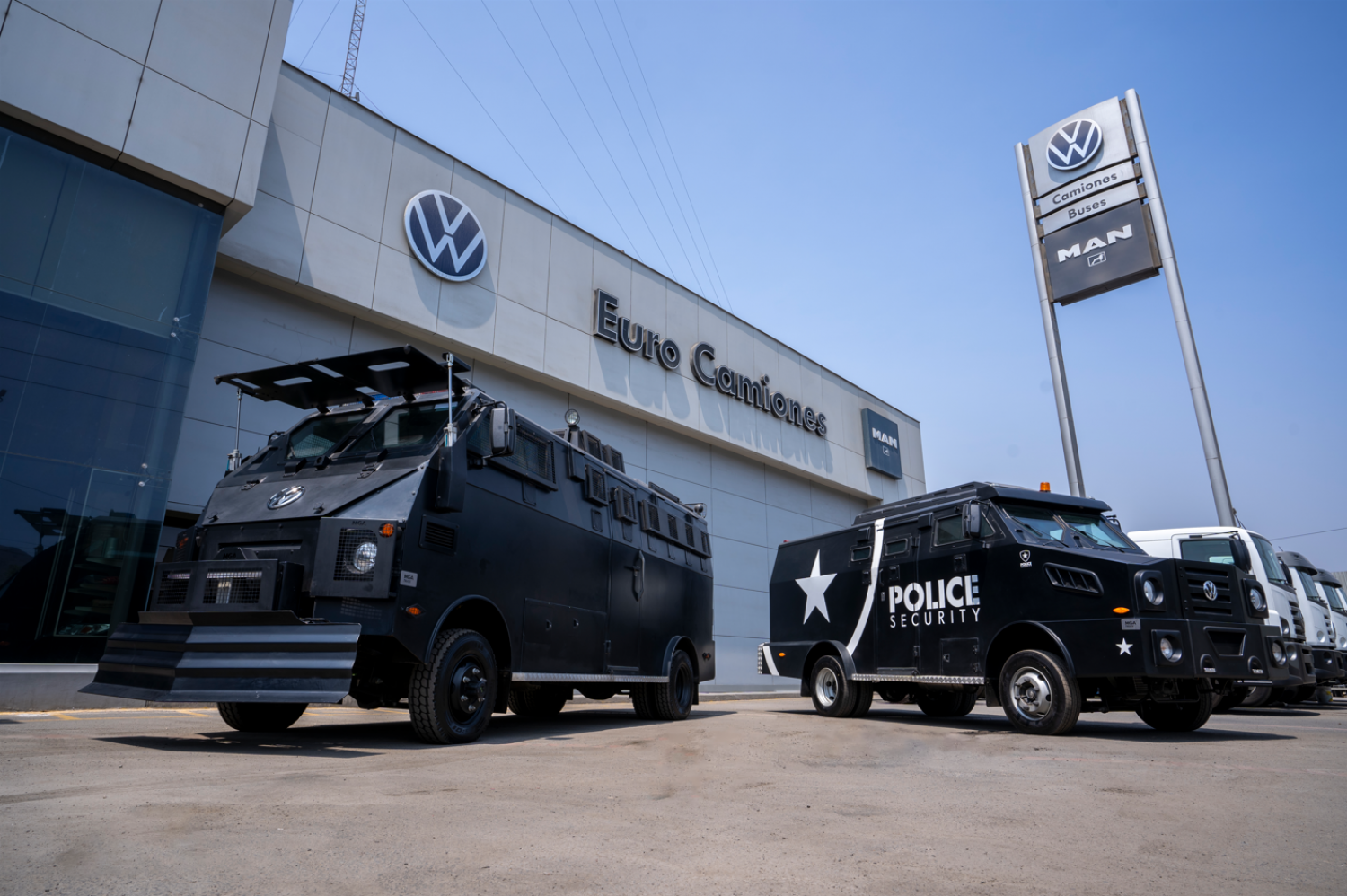 Volkswagen Caminhões e Ônibus debuta con vehículos blindados en Perú