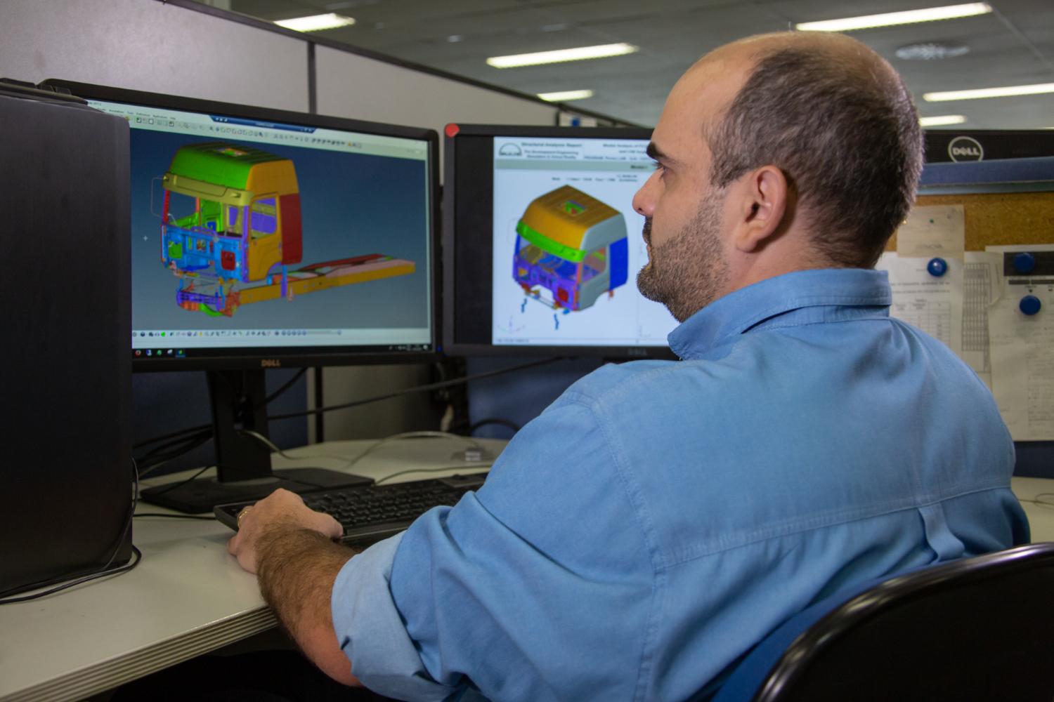 Las simulaciones virtuales transforman el desarrollo de vehículos en VW CAMINHÕES E ÔNIBUS