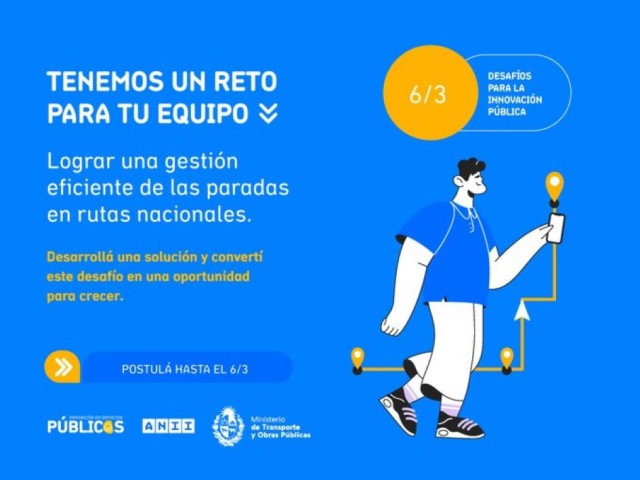 Desarrollo digital: Gestión de paradas de transporte público en rutas nacionales