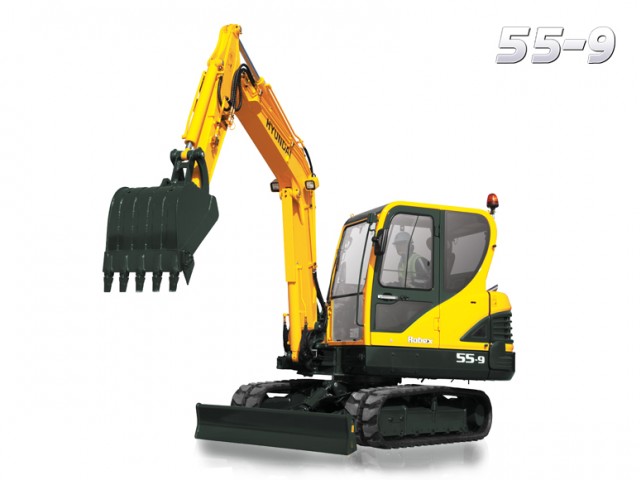 HYUNDAI_Excavadora_Pequena_R55-9__Equipos_para_la_construccion