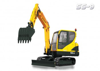 HYUNDAI Excavadora Pequeña R55-9 / Equipos para la construcción