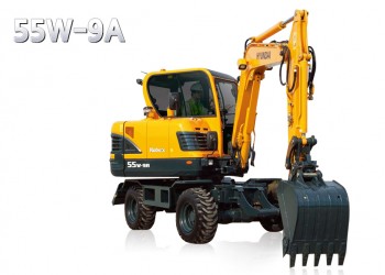 HYUNDAI Excavadora Pequeña R55W-9A/ Equipos para la construcción