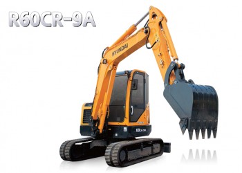 HYUNDAI Excavadoras Pequeñas R60CR-9A / Equipos para la construcción 