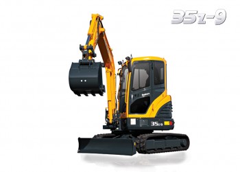 HYUNDAI Mini Excavadora R35Z-9 / Equipos para la construcción