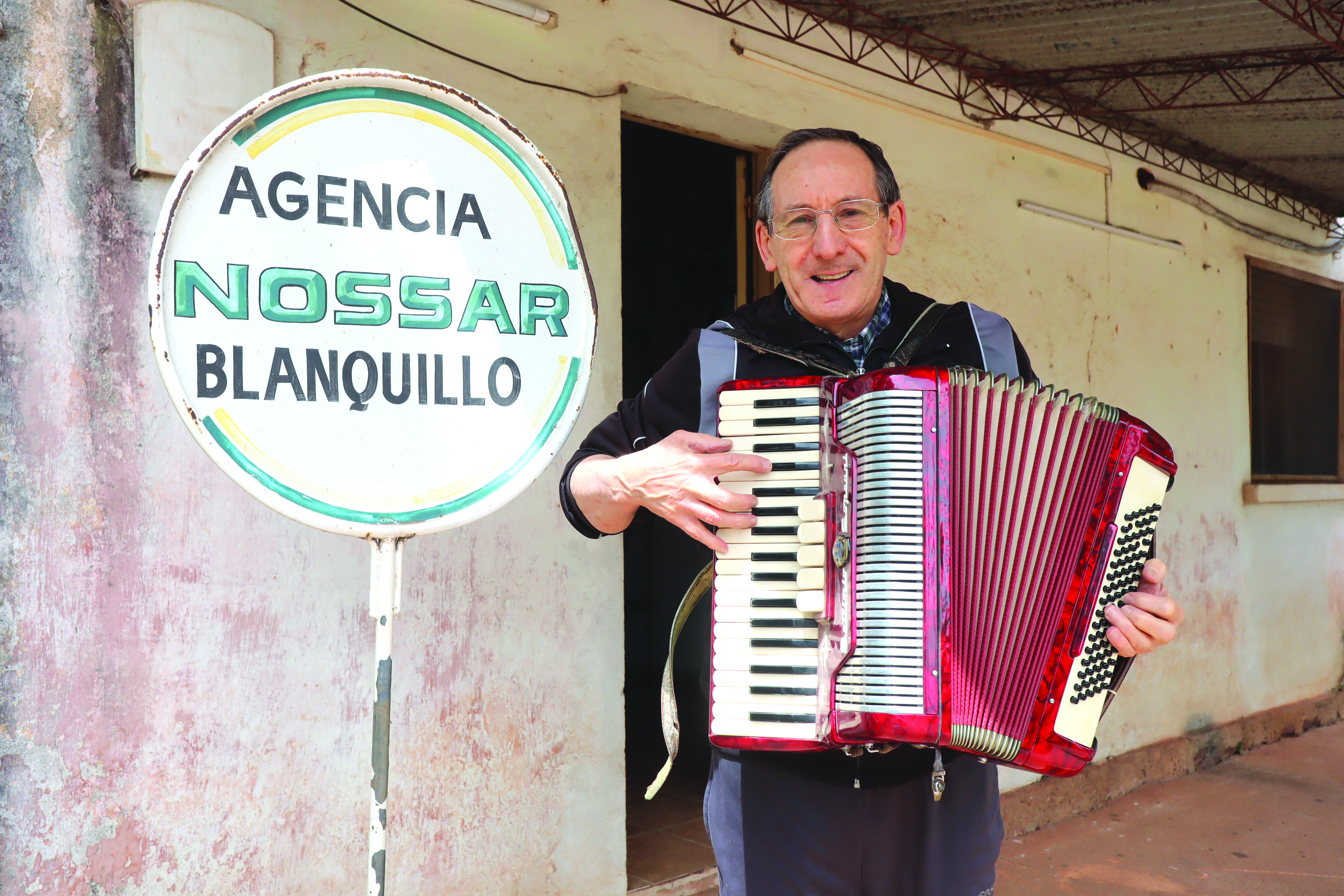 ARIEL GONZÁLEZ: El agenciero de Nossar en Blanquillo