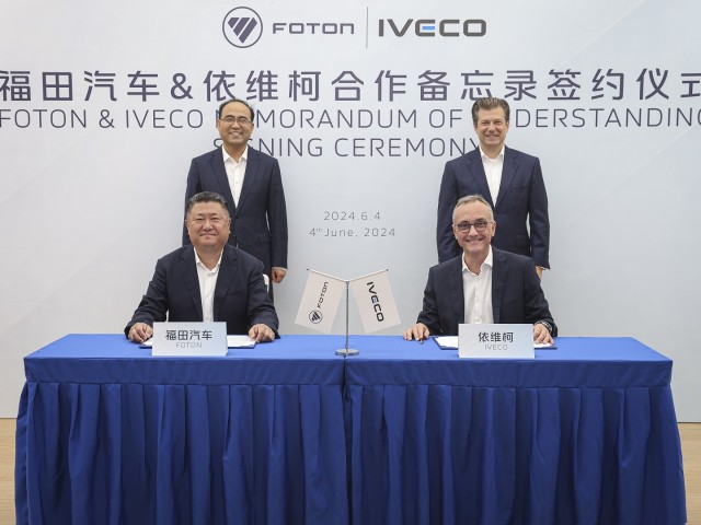 IVECO y Foton anuncian su intención de explorar futuras sinergias de forma conjunta