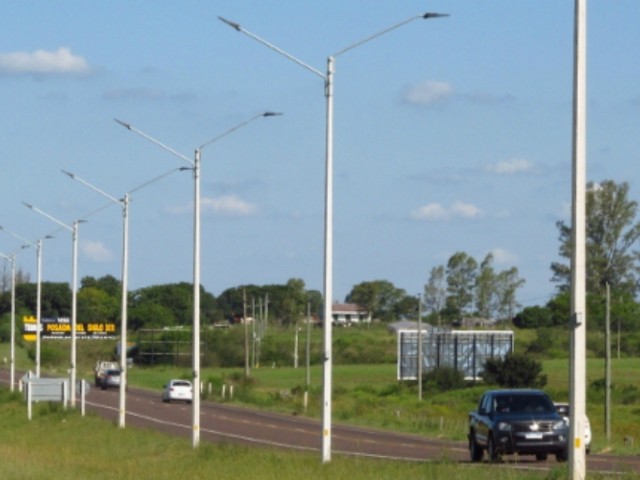 Vialidad inauguró obras de iluminación en Florida, Salto y Cerro Largo