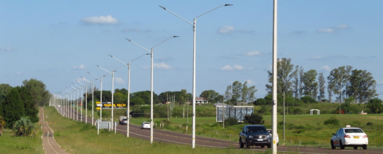 Vialidad inauguró obras de iluminación en Florida, Salto y Cerro Largo