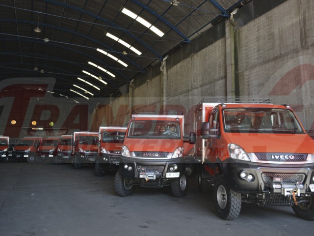 UTE adquirió ocho Iveco Daily 4x4