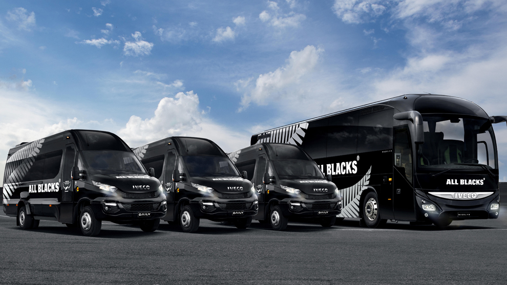 Iveco y All Blacks juntos en la turné europea del equipo