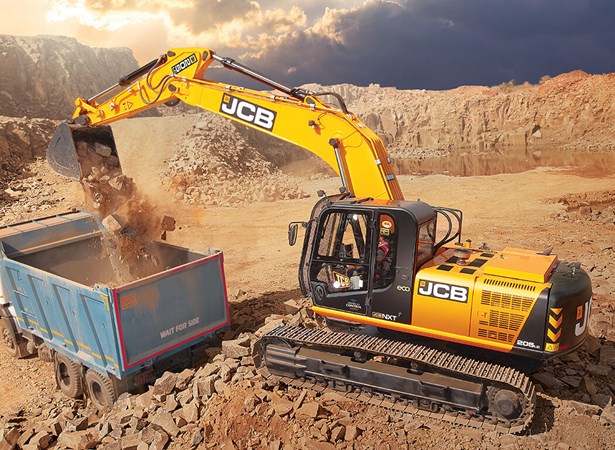 Descubra el nivel de eficiencia de NXT con JCB NXT 205/JCB NXT 205LC