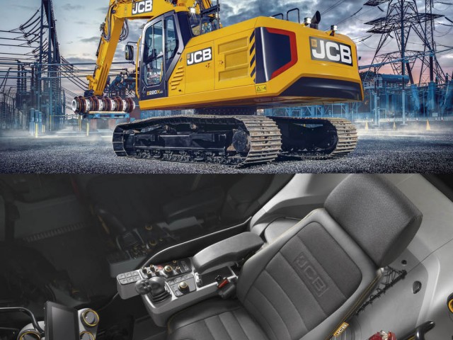 La comodidad del operador: prioridad en el diseño de las nuevas excavadoras JCB